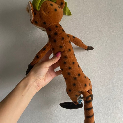 Weasel Buck plush toy from Ice Age 2008 used, 34 cm