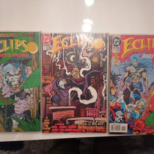ECLIPSO comic series by DC Comics used, 18 issues