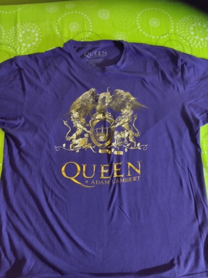 Queen Fashion tour t-shirt, purple, XL