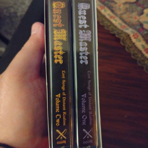 Quest Master 2 tapes in slipcase box, Dungeon Synth
