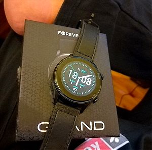 Forever smartwatch grand sw-700 μαυρο