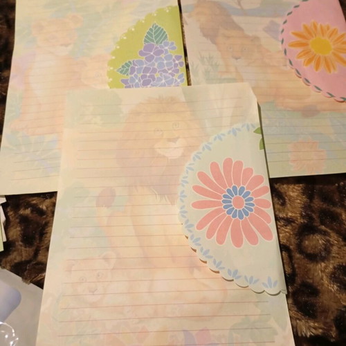 Correspondence used, 1 folder with set sheets