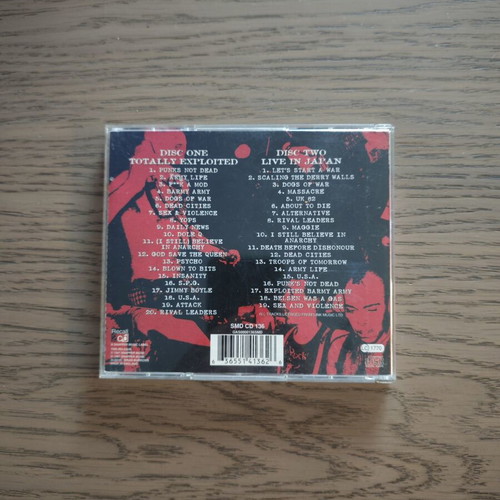 The Exploited Totally Exploited 2CD mint punk