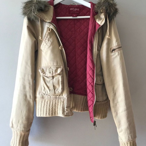 Coronel Tapiocca jacket used, hemp fabric, size S