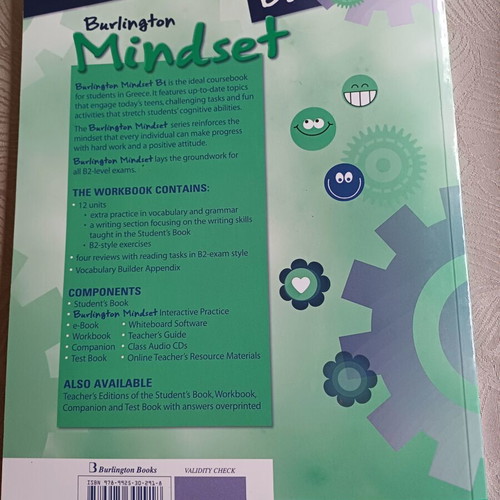 Mindset B2 Workbook by Burlington like new
