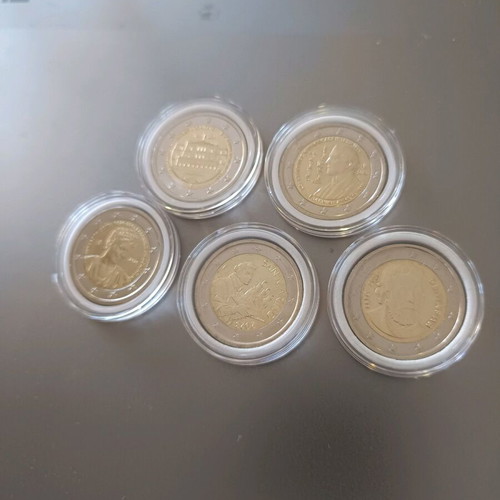 Diora rare collectible coins Greece Bulgaria San Marino uncirculated new