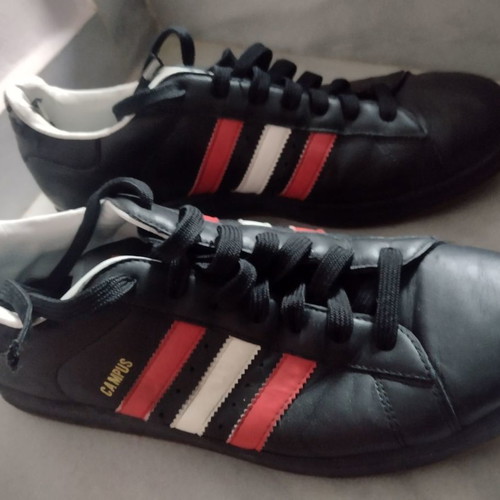 Adidas Campus sneakers used, black, size 45