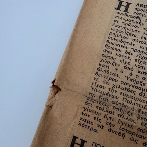 Niki Newspaper November 23 1963 used, Kennedy assassination