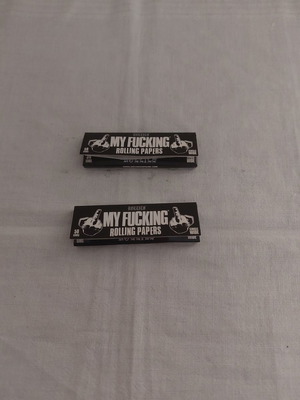 Χαρτάκια στριφτού My Fucking Rolling Papers καινούργια, πακέτο 2