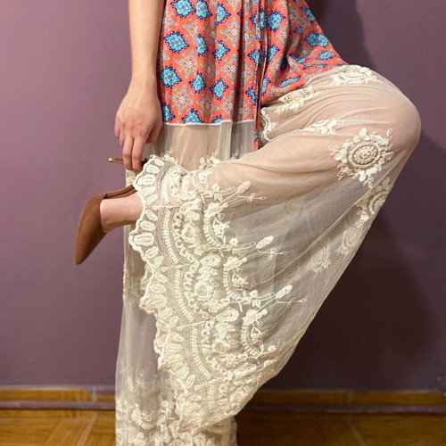 Nidodileda lace pants like new, onesize