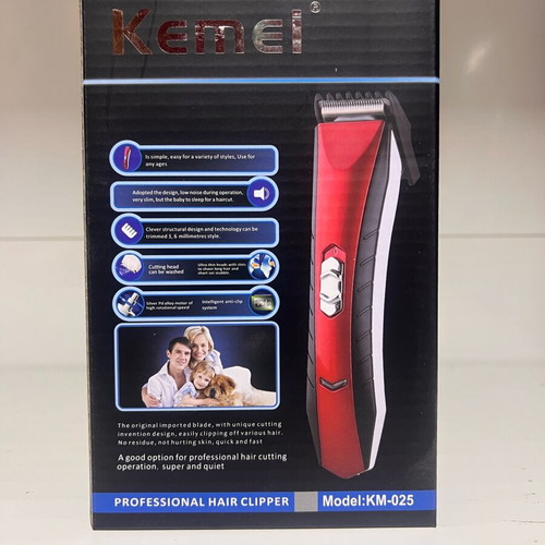 Kemei KM-025 Rechargeable Hair Clipper new