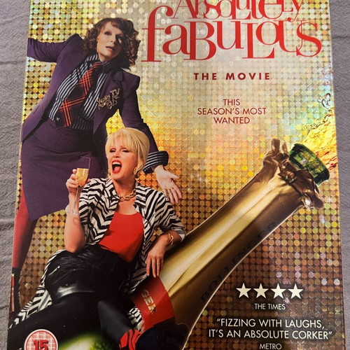 Absolutely Fabulous The Movie DVD like new without Greek subtitles