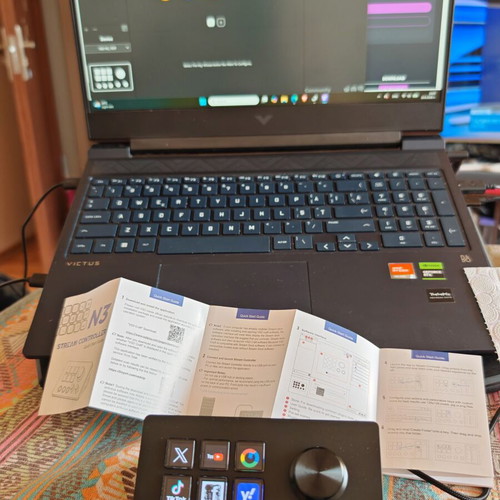 N3 Stream Controller Stream Dock νέο, επαγγελματικός ελεγκτής ροής