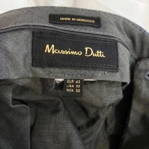 Massimo Dutti men's pants like new, blue, size 42