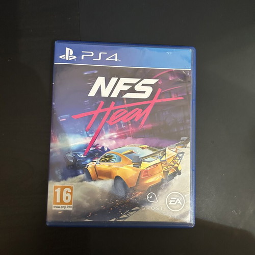 God of War PS4 game with cracked case and Need for Speed Heat