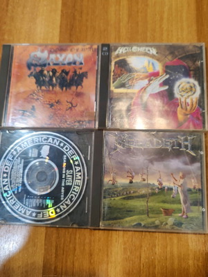 4 CD μεταχειρισμένα heavy metal