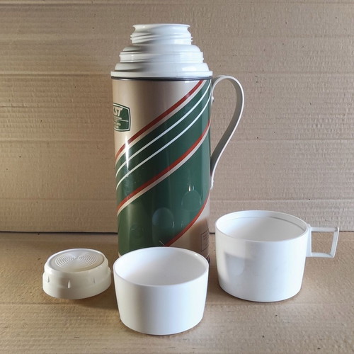 Metal vintage KST thermos made in England like new