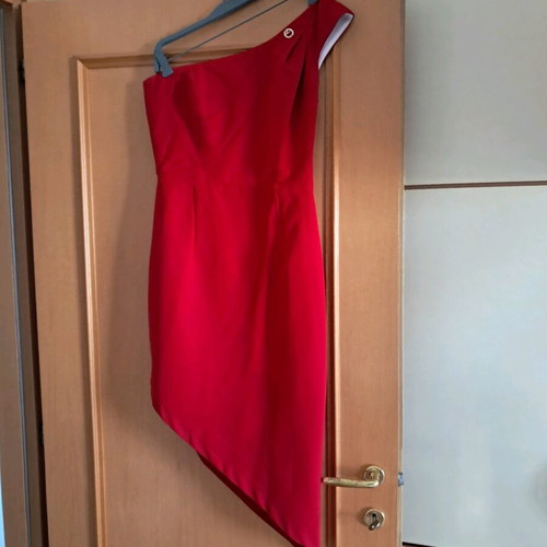 Valtadoros dress like new, asymmetric red, size Small