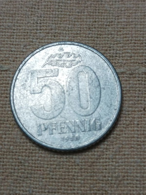 Νόμισμα 50 Pfennig 1958, Ανατολική Γερμανία