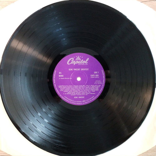Gene Vincent Greatest vinyl near mint, rockabilly