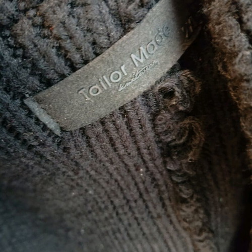 Tailor Made knit cardigan oversized black used, XXL