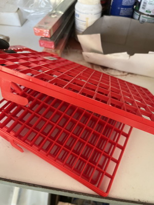 Red Plastic Grid for 20cm Paint Rollers Pack of 5 New