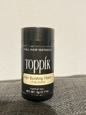 Toppik hair fibres light blonde sealed unused 3g