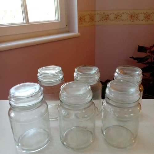 Kitchen jars like new, set of 6 pieces