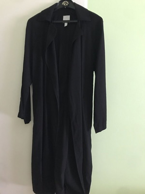 Lightweight women's trench coat H&M like new, black, size XS