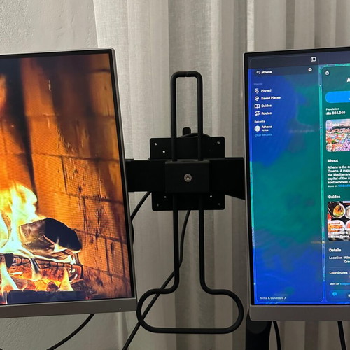 Filex Chicago Duo Monitor Arm like new, dual screen stand