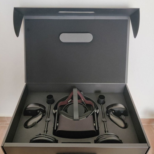 Oculus Rift CV1 headset like new with 2 touch controllers and 2 sensors