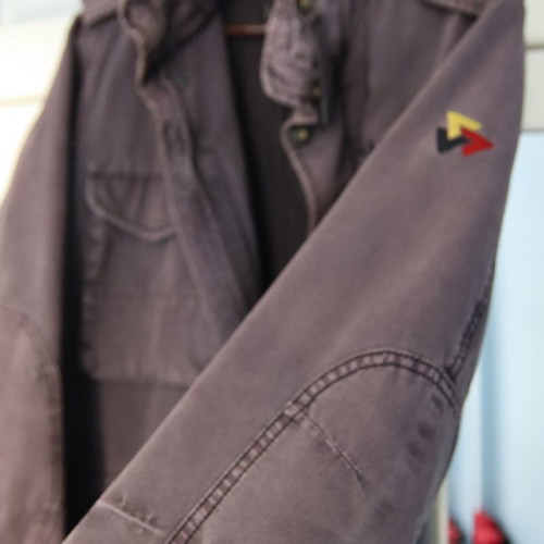 Diesel 90s jacket used, brown, size XL, warm with details
