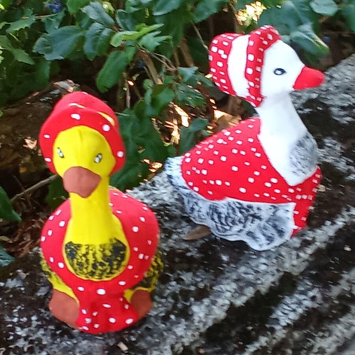 Figures new, weather resistant, single piece