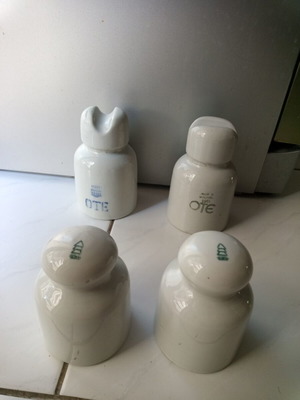 OTE porcelain set like new, 4 pieces