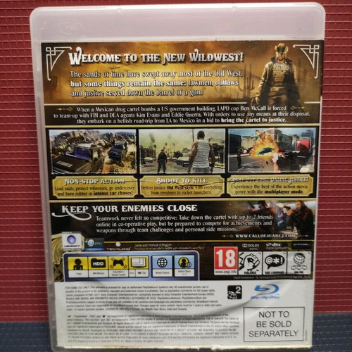 Call of the Juarez The Cartel for PlayStation 3 slightly used