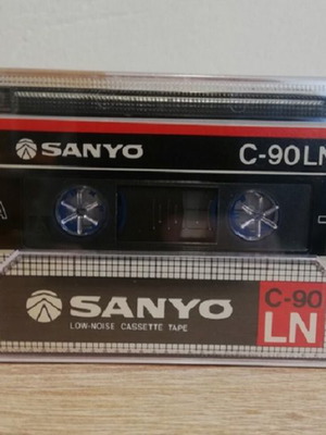 Κασέτα ήχου SANYO C-90 LN σφραγισμένη καινούργια