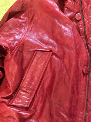 Redskins Leather Half Coat