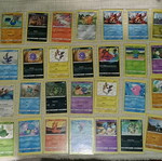 Κάρτες Pokemon basic σετ 32 με μεταλλικό κουτί φύλαξης μεταχειρισμένες