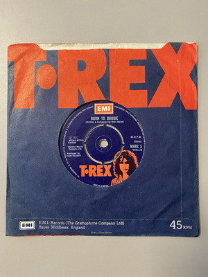 Born to Boogie 45αρης δίσκος 1972 από Mark Bolan σαν καινούργιο