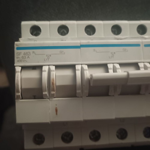 Hager 63A Transfer Switch Model SF463 like new