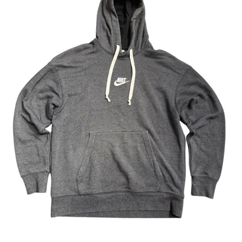 Nike Swoosh Hoodie used, gray, size L