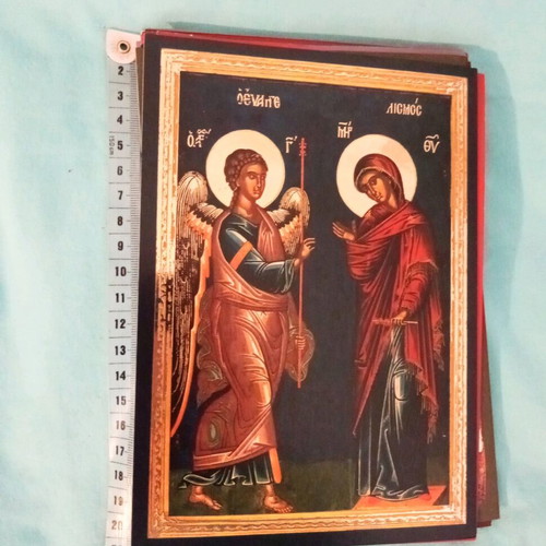 Saint icon images like new, cardboard, pack of 15