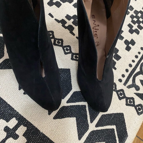 Envie Shoes ankle boots used with high heel, size 37, black