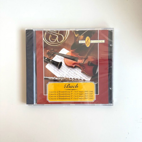 Bach classical music CD new