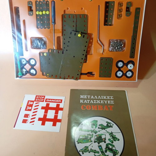 Combat Meccano metal construction set new, sealed