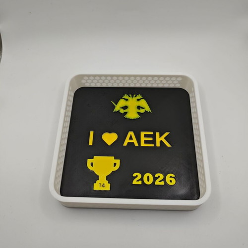Handmade souvenir championship AEK FC 2016.