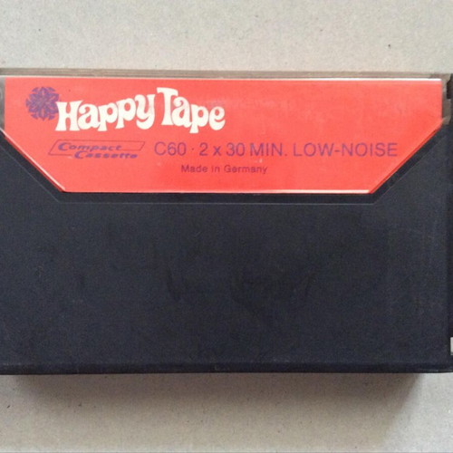 Happy Tape Vintage Recordable Audio Cassette Tape used