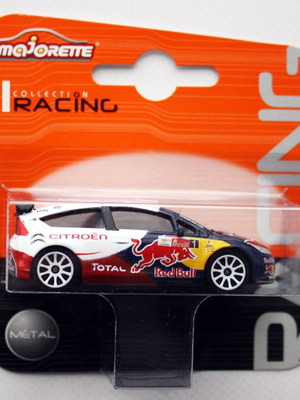 Majorette Racing Collection 1:57 Citroen C4 Red Bull WRC Rally 2004 καινούργιο σφραγισμένο
