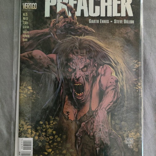 Preacher #25 comic mint condition, Vertigo 1995