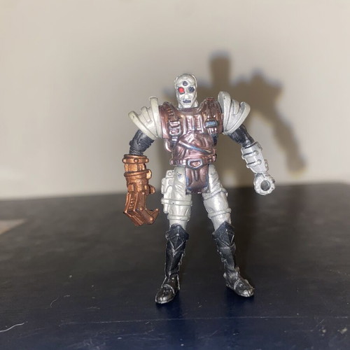 Vintage Chap Mei Borg Drone action figure used, Space Quest